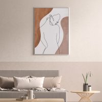 Wall Art - Abstract Body Line - Canvas Prints-Poster Prints