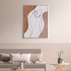 Wall Art - Abstract Body Line - Canvas Prints-Poster Prints