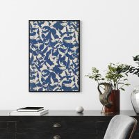 Wall Art - Bird Pattern - Canvas Prints-Poster Prints