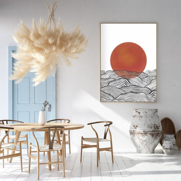 Wall Art - Boho Burnt Orange - Canvas Prints-Poster Prints - Image 2