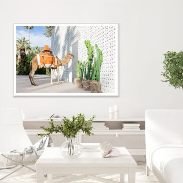 Wall Art - Hermes Camel - Canvas Prints-Poster Prints - Image 3