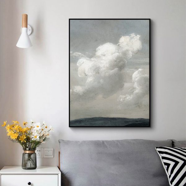 Wall Art - Cloudy Sky - Canvas Prints-Poster Prints - Image 2