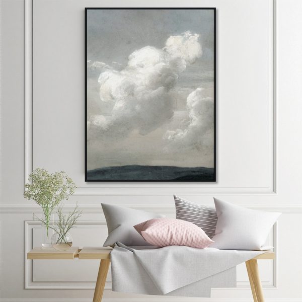 Wall Art - Cloudy Sky - Canvas Prints-Poster Prints - Image 3