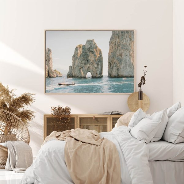 Wall Art - Faraglioni Rock - Canvas Prints-Poster Prints - Image 3