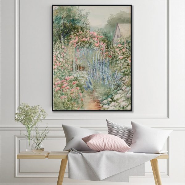 Wall Art - Flowers Garden - Canvas Prints-Poster Prints - Image 2