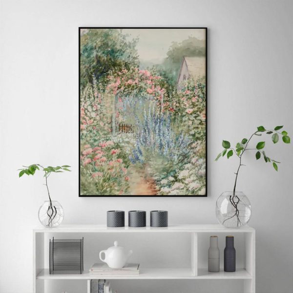 Wall Art - Flowers Garden - Canvas Prints-Poster Prints - Image 3