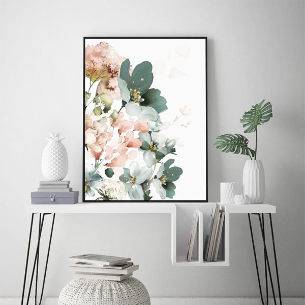 Wall Art - Garden Flower - Canvas Prints-Poster Prints - Image 2