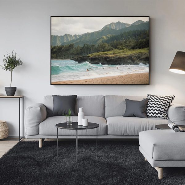 Wall Art - Hawaii Beach Scenery - Canvas Prints-Poster Prints - Image 2