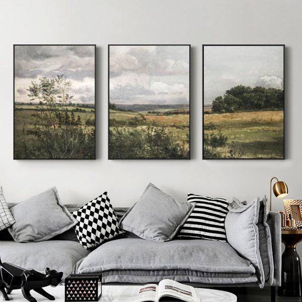 Wall Art - Neutral Country (3 sets) - Canvas Prints-Poster Prints - Image 2