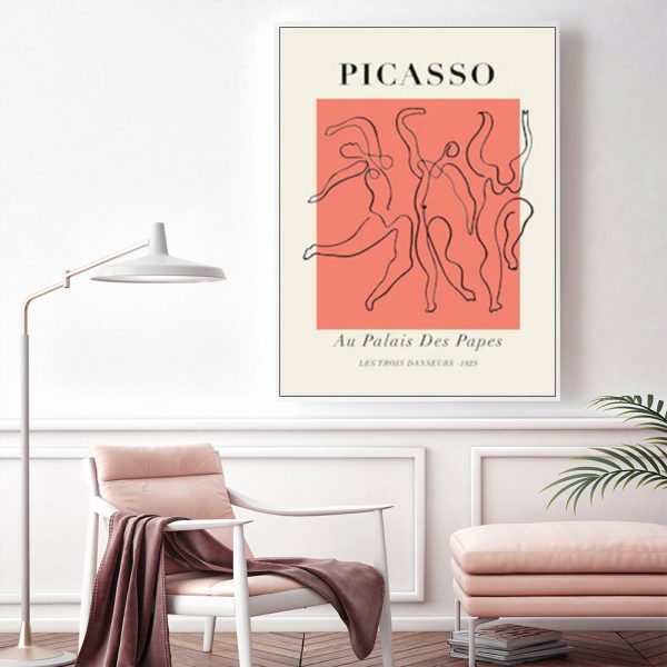 Wall Art - Picasso Dance - Canvas Prints-Poster Prints