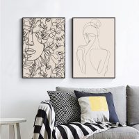 Wall art - Abstract Boho (2 sets)- Canvas Prints- Poster Prints