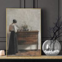 Wall Art - Vintage European Figure - Canvas Prints-Poster Prints