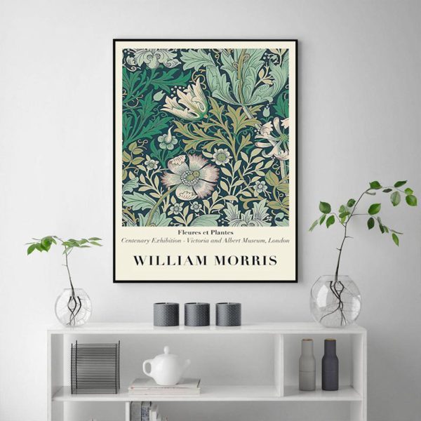 Wall Art - William Morris Exhibition - Canvas Prints-Poster Prints - Image 2