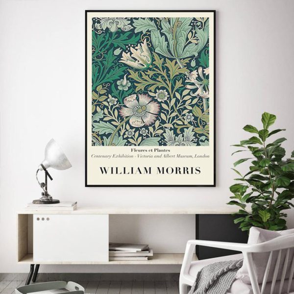 Wall Art - William Morris Exhibition - Canvas Prints-Poster Prints