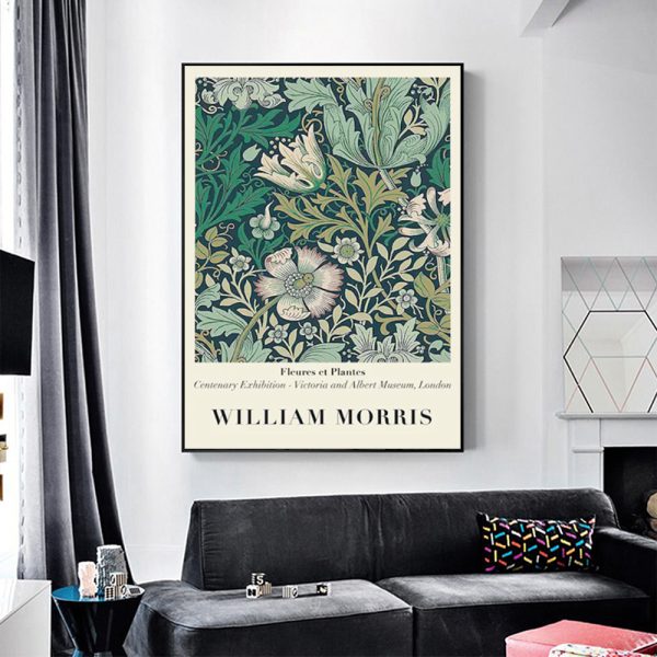 Wall Art - William Morris Exhibition - Canvas Prints-Poster Prints - Image 3
