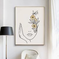 Wall Art - Woman's Face - Canvas Prints-Poster Prints - Image 2