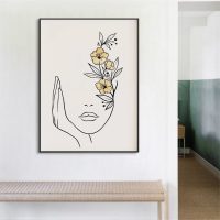 Wall Art - Woman's Face - Canvas Prints-Poster Prints - Image 3