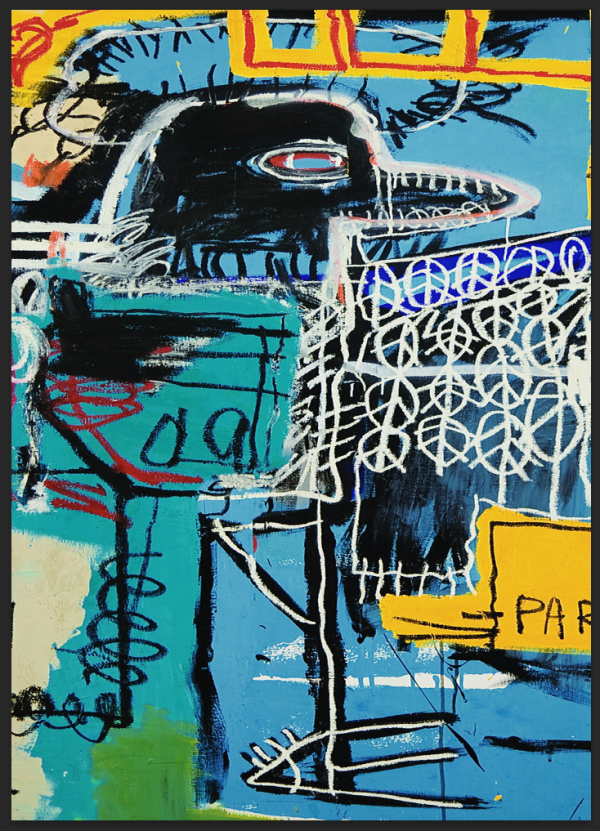 Wall Art - Basquiat Bird - Canvas Prints-Poster Prints