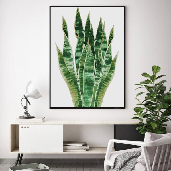 Wall Art - Botanical Succulent - Canvas Prints-Poster Prints - Image 2