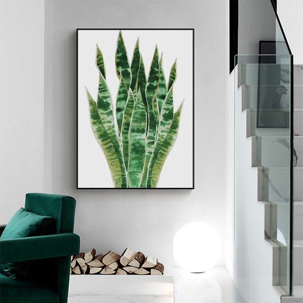 Wall Art - Botanical Succulent - Canvas Prints-Poster Prints - Image 3