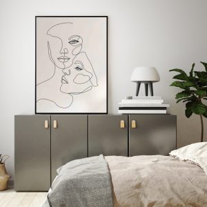 Wall Art - Female Faces - Canvas Prints-Poster Prints