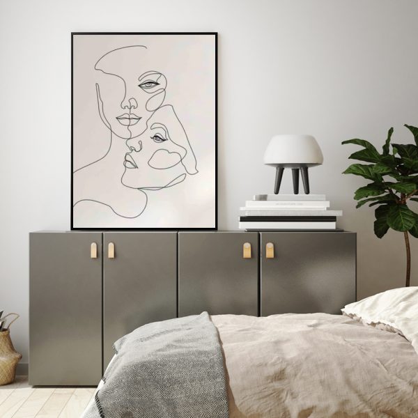 Wall Art - Female Faces - Canvas Prints-Poster Prints