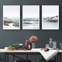 Wall Art - Ocean Cliff (3 Sets) - Poster Prints -Canvas Prints - Image 2