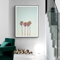 Wall Art - Retro Palm - Canvas Prints-Poster Prints - Image 3