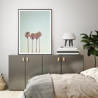 Wall Art - Retro Palm - Canvas Prints-Poster Prints