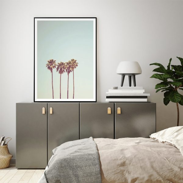 Wall Art - Retro Palm - Canvas Prints-Poster Prints