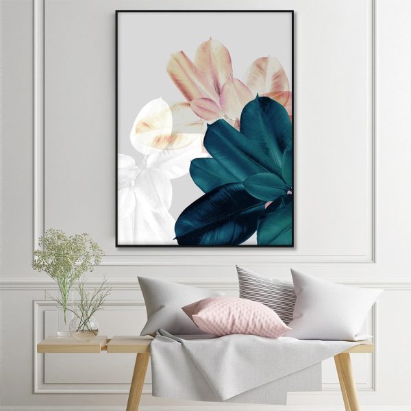 Wall Art - Tropical leaves - Canvas Prints-Poster Prints