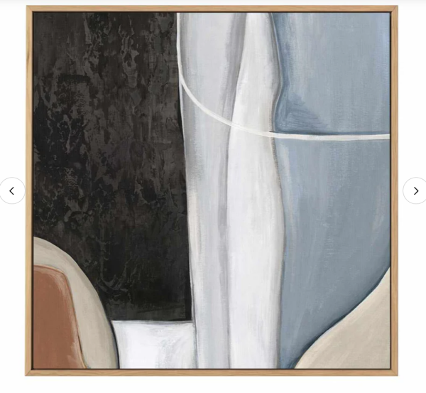Wall Art - Abstract Blue  - Canvas Prints-Poster Prints